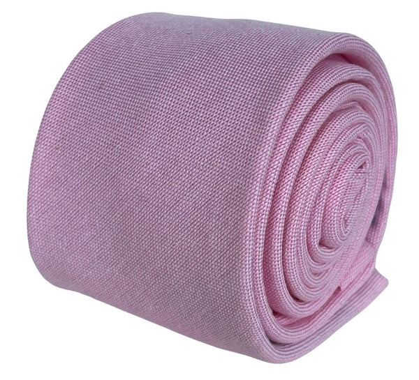 pale light baby pink cotton tie