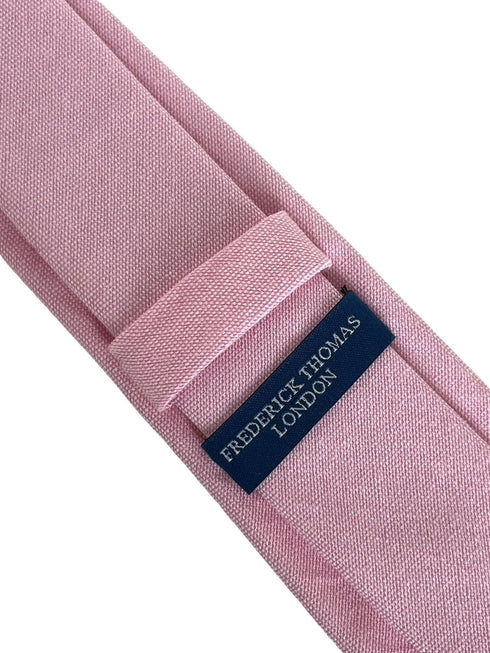 pale light baby pink cotton tie