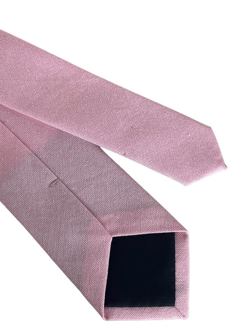 pale light baby pink cotton tie