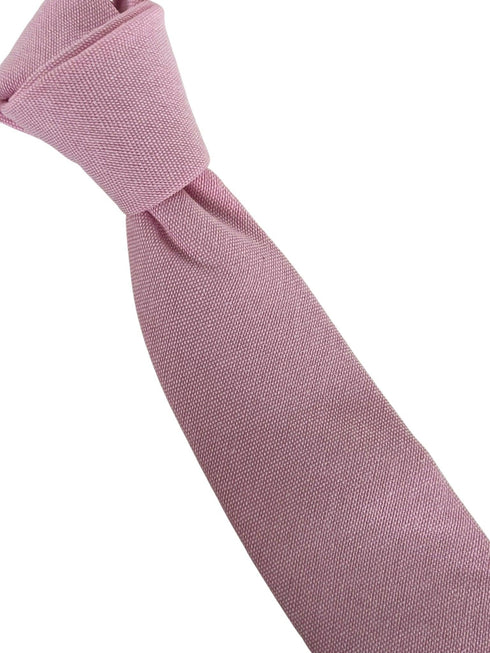 pale light baby pink cotton tie