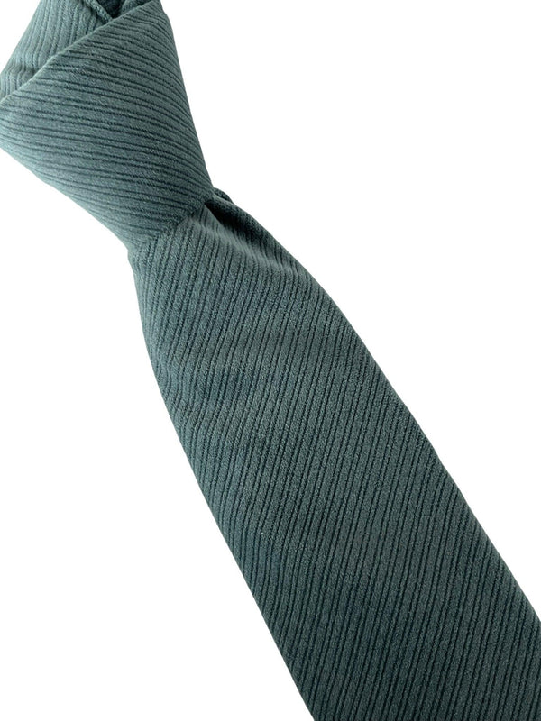 sea green sage velvet feel tie