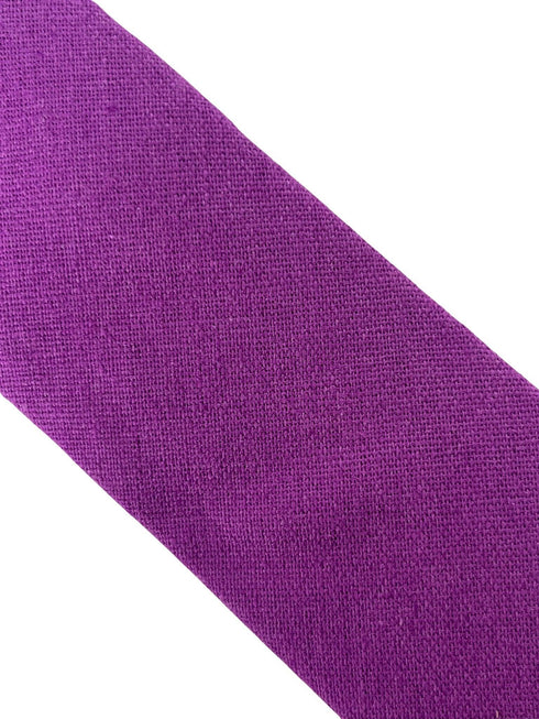 cadbury plum magenta indigo purple cotton tie