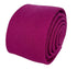 hot fuchsia bright pink magenta cotton tie
