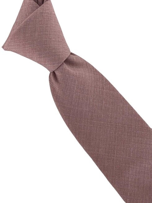 Matching dusky dusty pink brick bamboo tie and pocket square