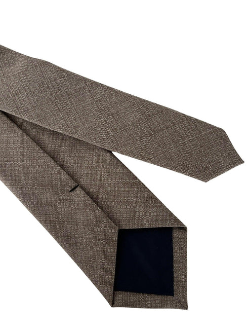 beige taupe brown bamboo tie