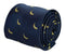navy blue tie with yellow banana fruit design