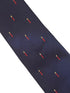 navy blue tie with candle, remembrance, Christmas design