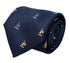 navy blue with yacht sailing nautical boat embroidered design