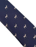 navy blue tie with donkey, ass, mule design