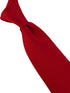 Red herringbone classic tie