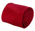Red herringbone classic tie