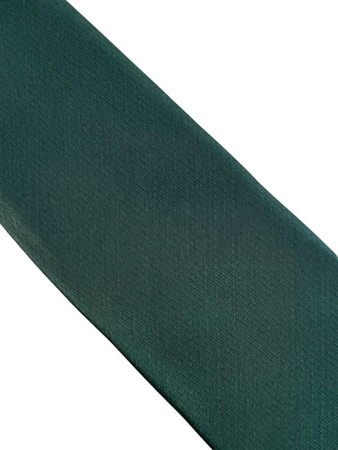 Racing, forest, dark, emerald green classic tie