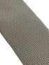 Dark green and white herringbone classic tie