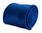 Plain royal sapphire blue silky classic tie