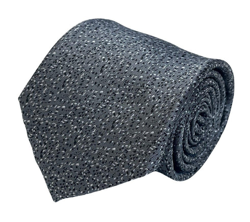 Silver grey speckled tie