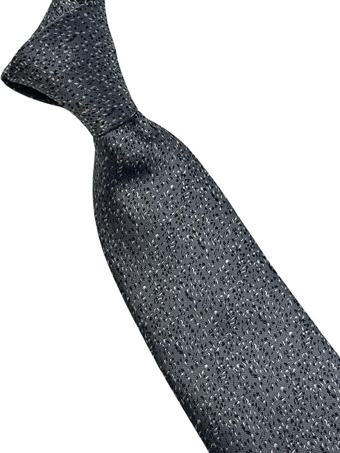 Silver grey speckled tie