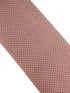 light baby pink pastel blush knitted tie in standard 8cm width