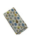 Ivory cotton pocket square with colourful elephants design