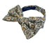 Ivory cotton English wildflower garden design cotton child's bow-tie