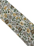 Ivory cotton English wildflower garden design cotton tie