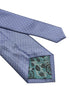 Pale purple, lilac, blue tie with white pin spots