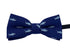 Navy blue with shark aquatic fish design child's bow tie