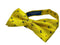 Yellow gold scotty dog adult bow tie
