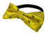 Yellow gold scotty dog child's bow tie