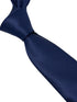 Navy dark blue tie with subtle squared design