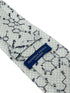 Ivory cream tie with chemical equation science