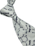 Ivory cream tie with chemical equation science