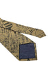 Beige cream gold with maths equations algebra Einstein tie
