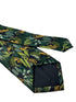 black and green jungle cheetah exotic tie