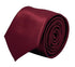 Maroon dark red tie with subtle squared design
