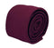 Maroon dark red plain tie