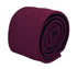 Maroon dark red plain tie