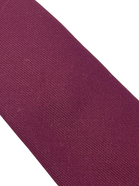Maroon dark red plain tie