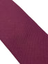 Maroon dark red plain tie