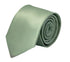 pale mint pistachio sage pastel green tie with subtle squared design