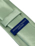 pale mint pistachio sage pastel green tie with subtle squared design