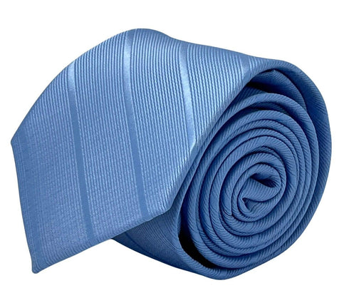 light pale blue tie with subtle stripe