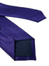 dark cadbury purple tie with subtle squared design