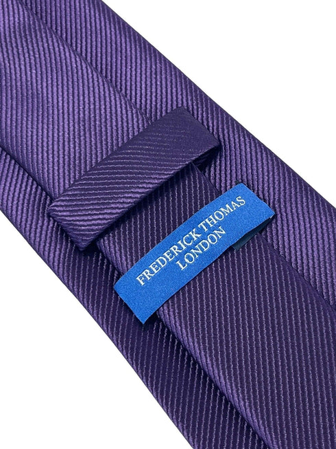 dark indigo grape purple tie