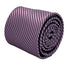 mauve pink purple striped tie
