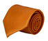 plain orange tie