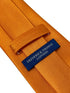 plain orange tie
