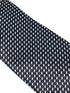 dark grey and white geometric stitch design