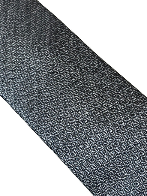 silver grey tie with snakeskin design style effect
