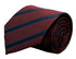 maroon red tie with snakeskin style and black stripes