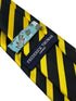 black and yellow gold club striped tie